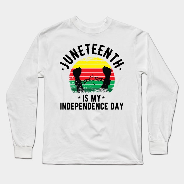 Juneteenth juneteenth celebration Long Sleeve T-Shirt by Gaming champion